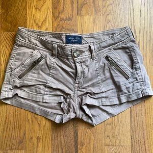 Brown American Eagle shorts